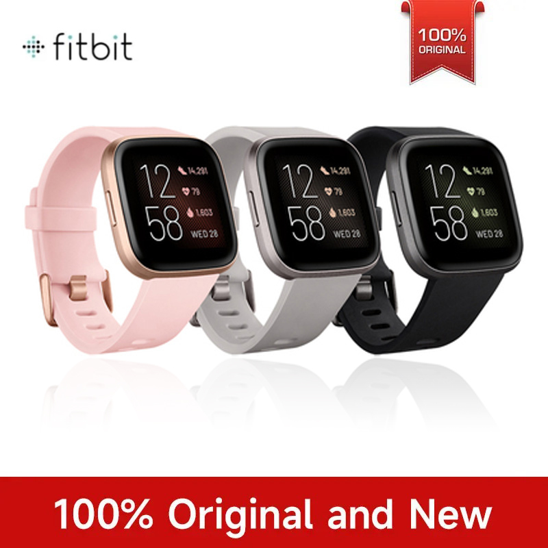Wrist Wraps Fitness - Fitbit Versa 2 Sportowy Smartwatch Monitorujący