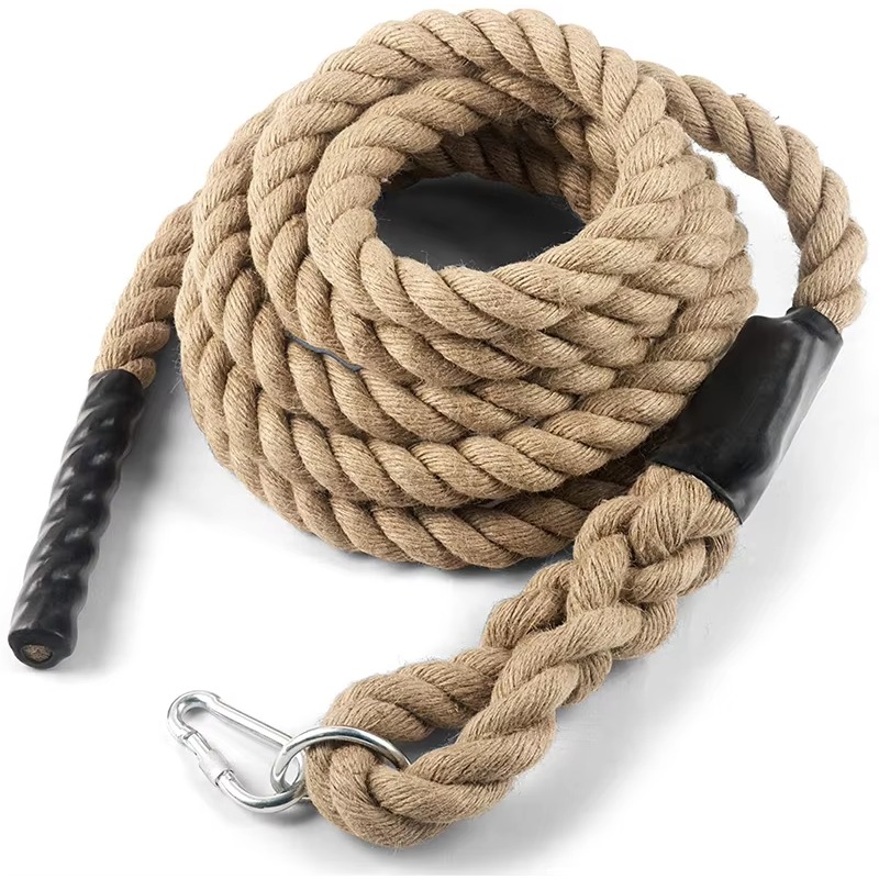 Battle Rope Exercise - Profesjonalna lina do ćwiczeń z konopi
