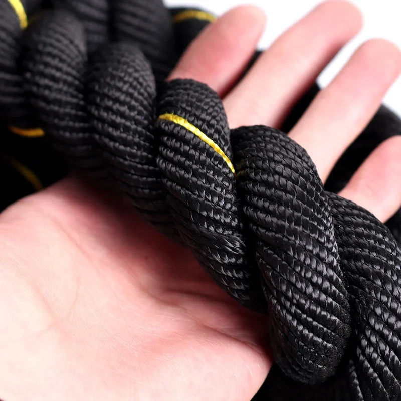 Battle Rope Exercise - Kolorowa skakanka do ćwiczeń, stabilna konstrukcja,