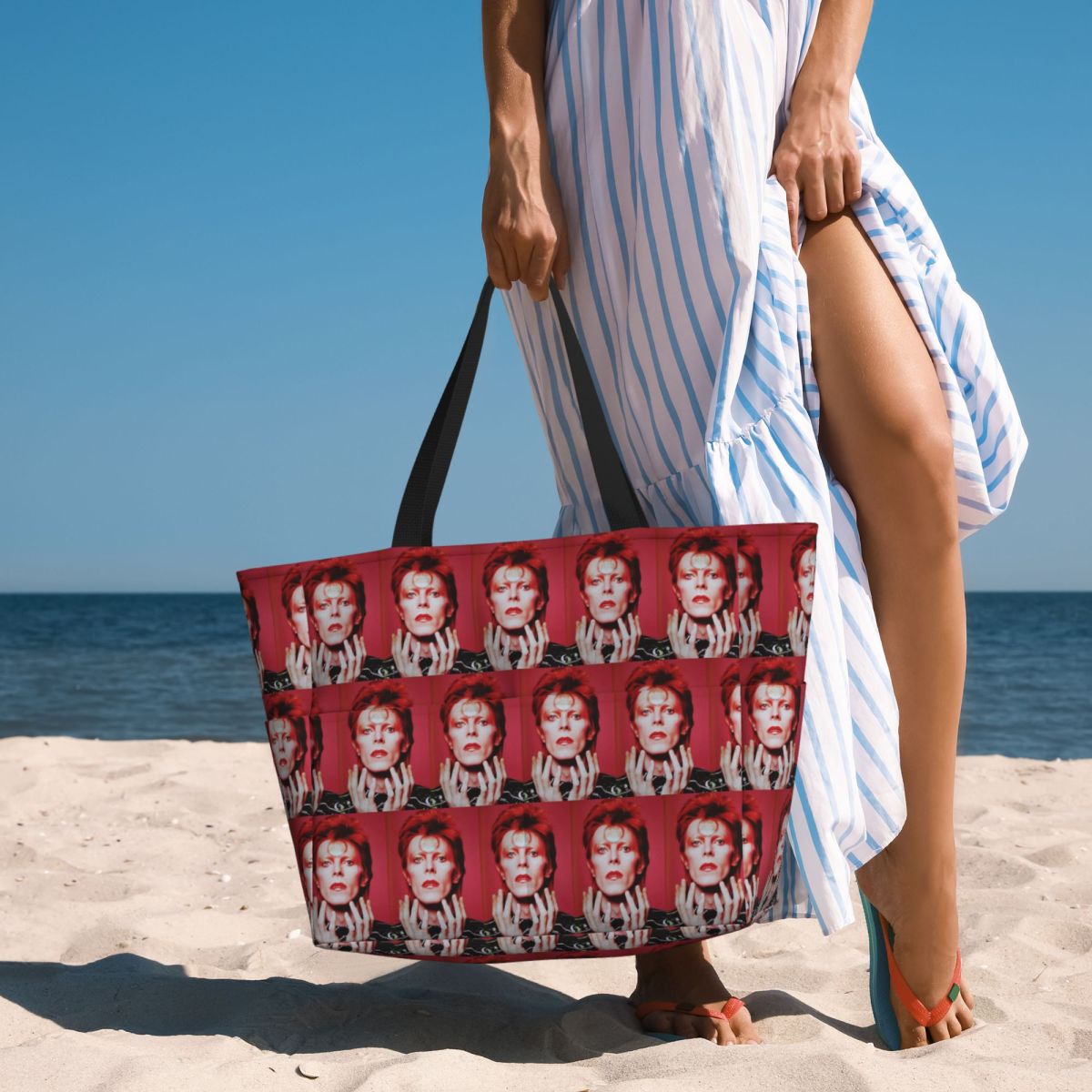Yoga Fitness Tote - Torba plażowa Davids Bowied, torba sportowa