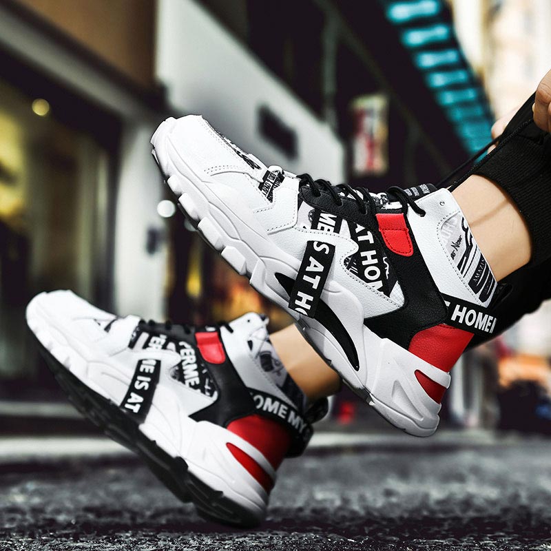 Yoga Fitness Fit Club - Duże rozmiary wysokie góry Chunky buty