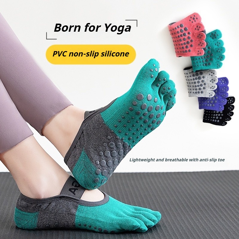 Fitness Yoga Pilates - Profesjonalne skarpety do pilatesu z pięcioma
