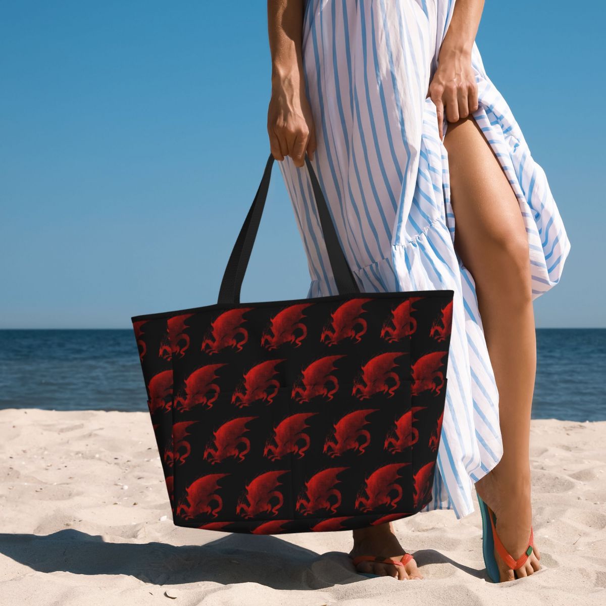 Yoga Fitness Tote - Torba plażowa Dragon Age Origins Blood