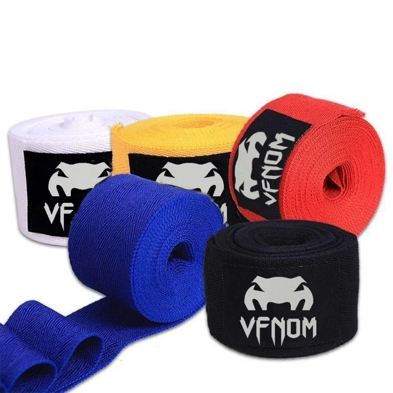 Wrist Wraps Fitness - 3/5M bandaż bokserski bawełniany elastyczny ochraniacz