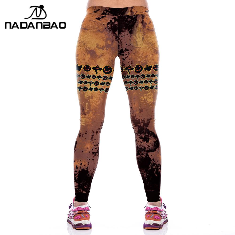 Legginsy damskie Nadanbao z na – Yoga Fitness Holiday recenzja i cena