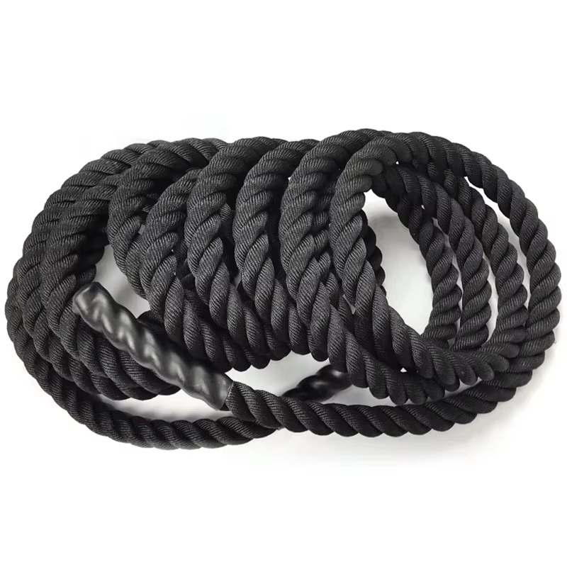 Elastyczne nylonowe liny treni – Battle Rope Exercise recenzja i cena