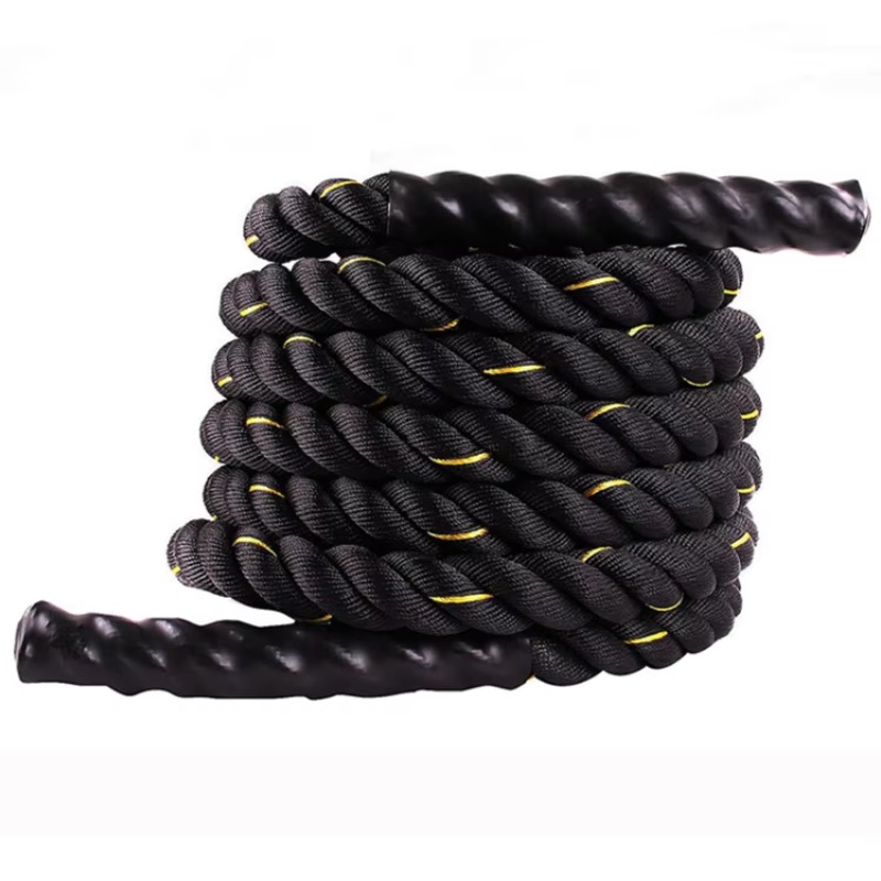 Elastyczne nylonowe liny treni – Battle Rope Exercise recenzja i cena