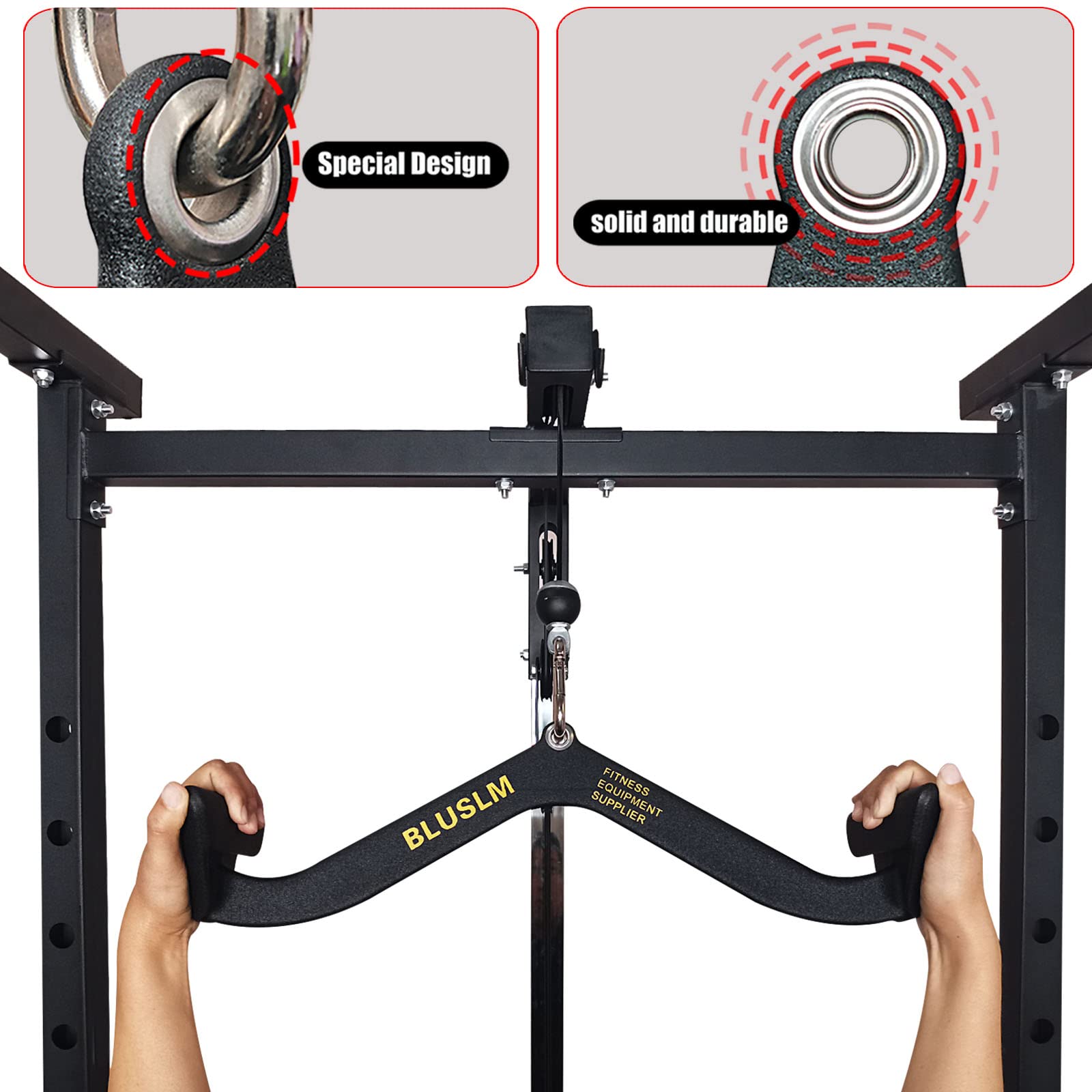 Domowa siłownia Fitness Lat Pu – Lat Pulldown Bar recenzja i cena