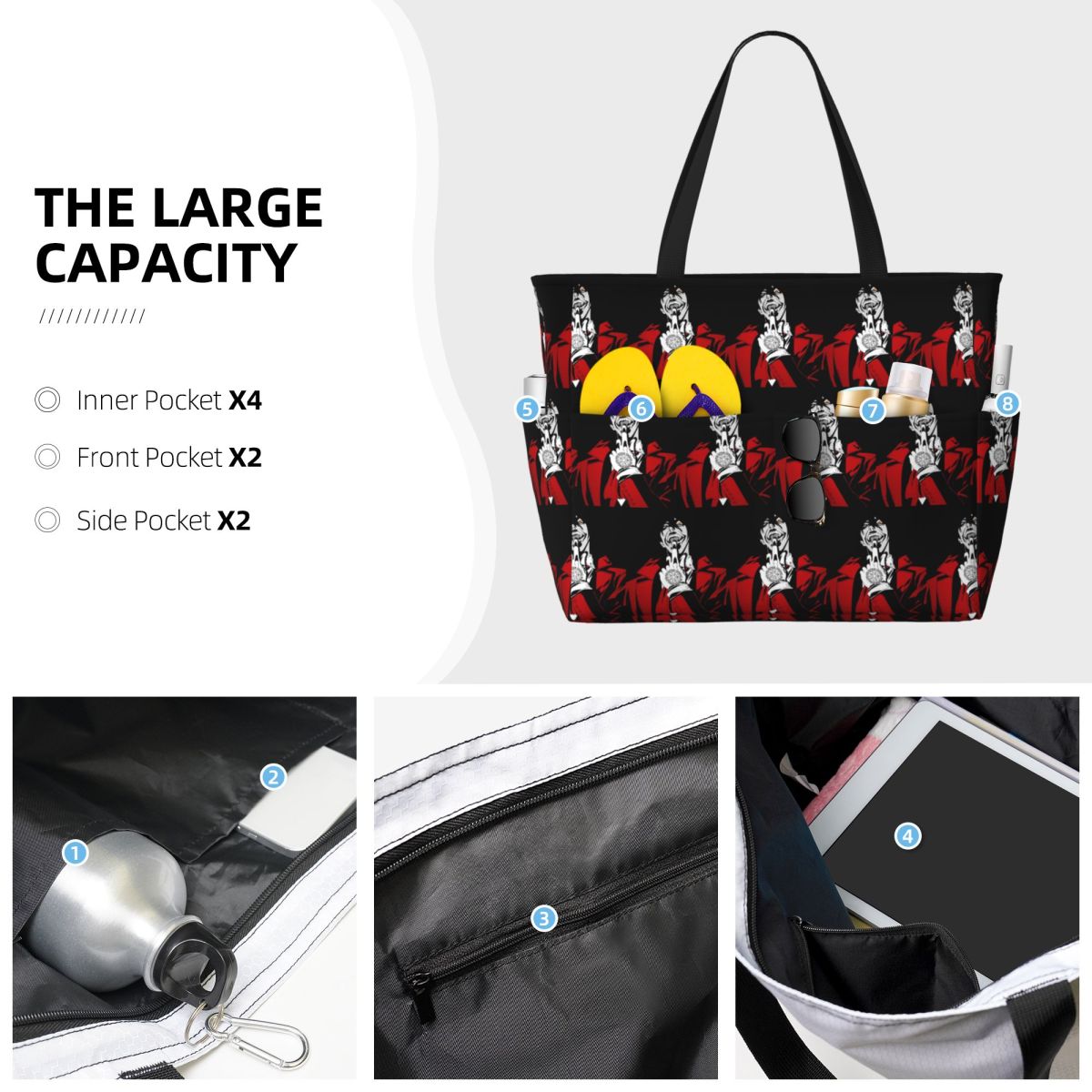 Torba plażowa Alucard Hellsing – Yoga Fitness Tote recenzja i cena