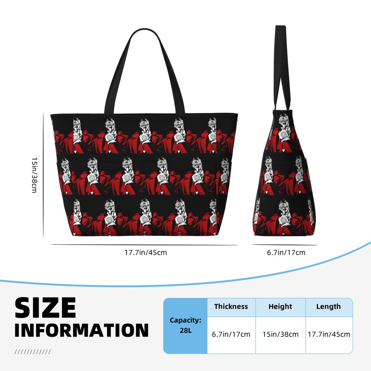 Torba plażowa Alucard Hellsing – Yoga Fitness Tote recenzja i cena