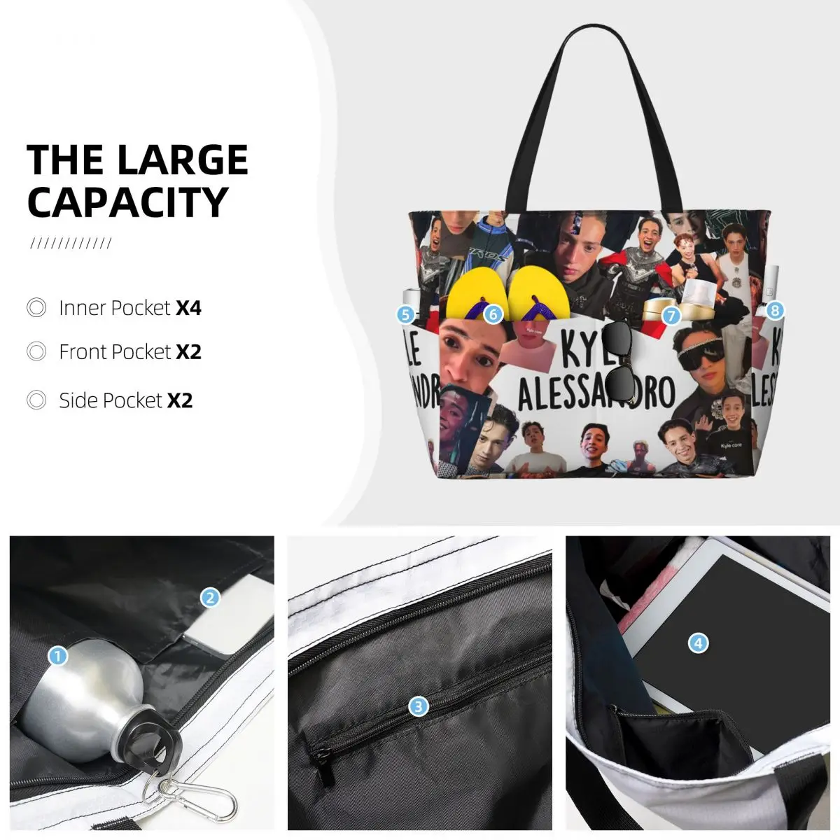 Torba plażowa Kyle Alessandro  – Yoga Fitness Tote recenzja i cena