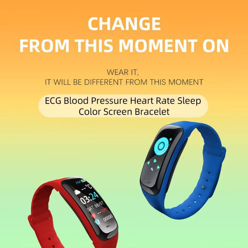 Inteligentny zegarek C1 Plus,  – Wrist Wraps Fitness recenzja i cena