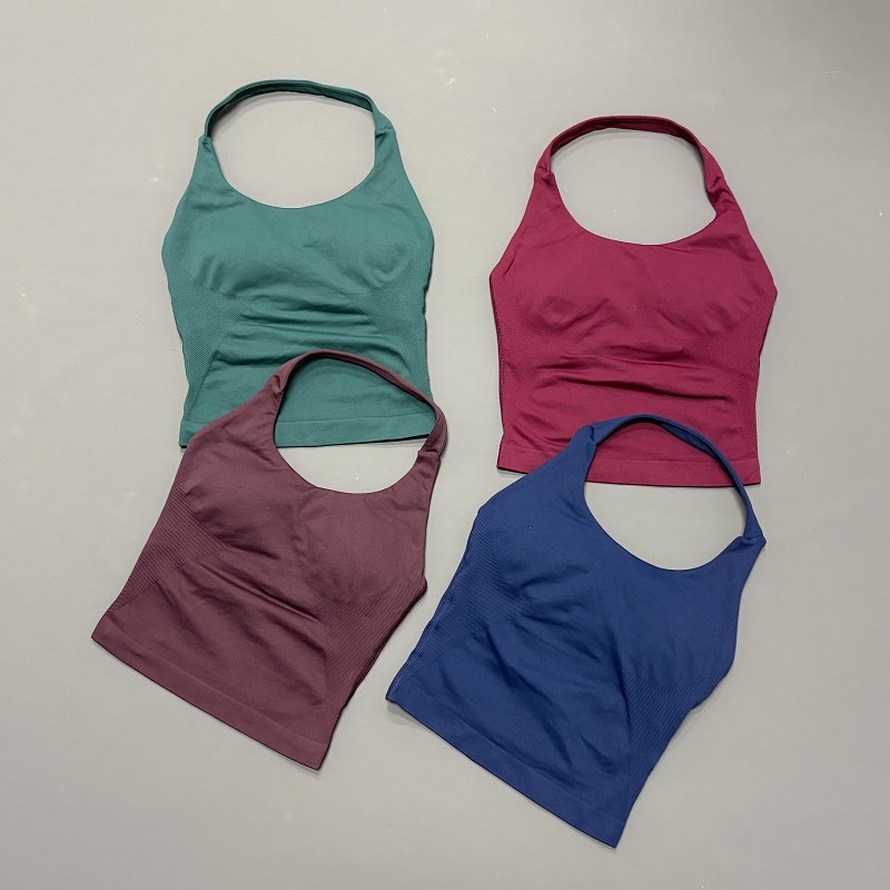 Damski sportowy top z dekoltem – Yoga Mat For Fitness recenzja i cena