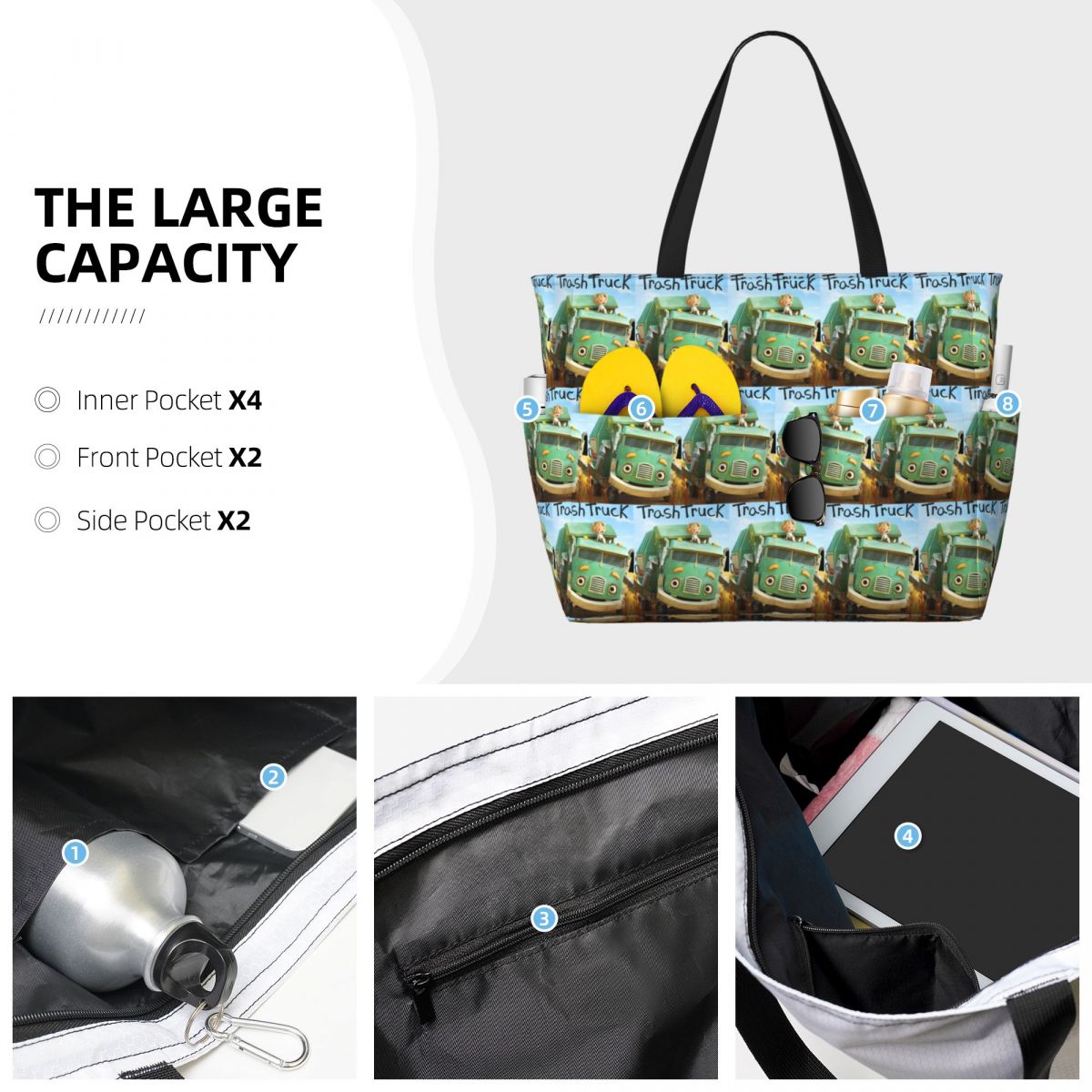 Torba plażowa Hank i Śmieciark – Yoga Fitness Tote recenzja i cena