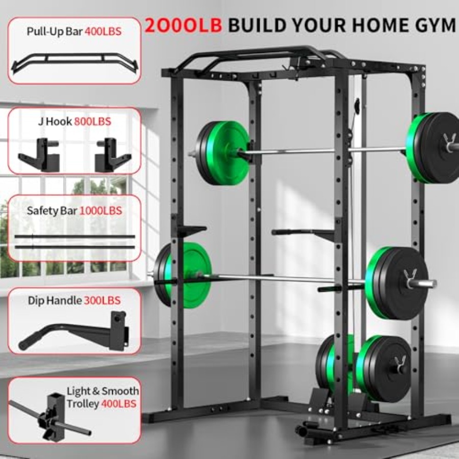 Stojak do ćwiczeń w domu z wyc – Lat Pulldown Bar recenzja i cena