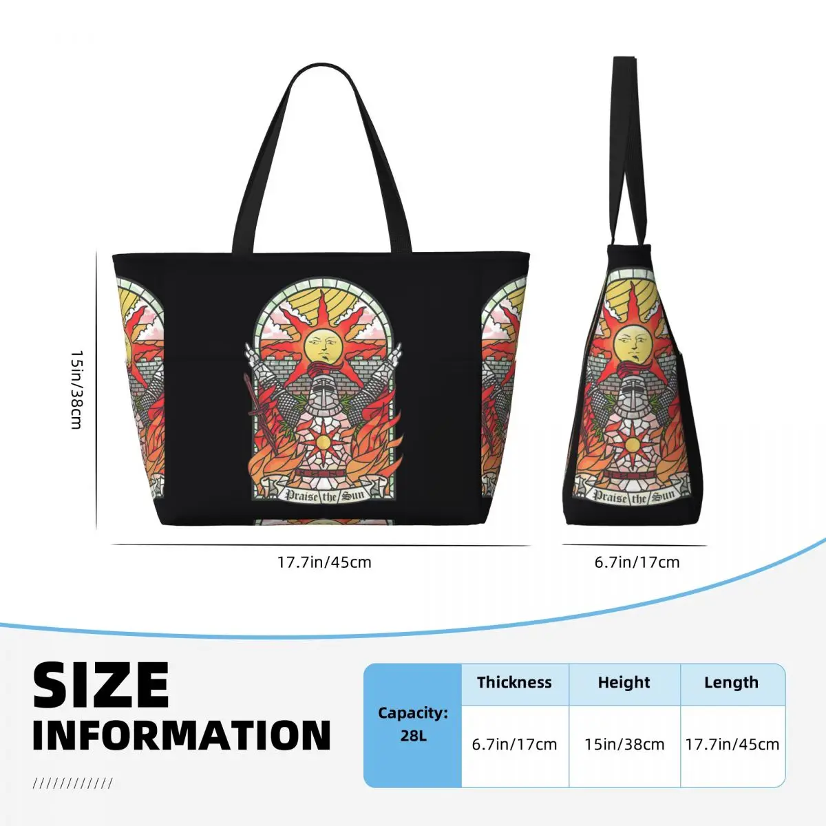 Torba Plażowa Dark Soul Praise – Yoga Fitness Tote recenzja i cena
