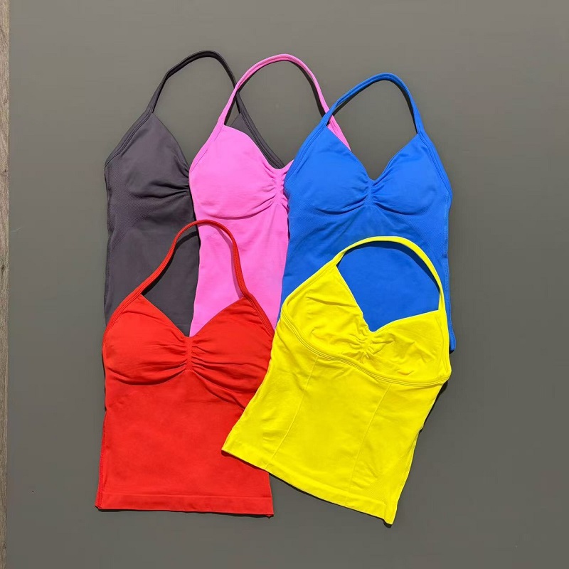 Damskie bezszwowe topy sportow – Yoga Mat For Fitness recenzja i cena