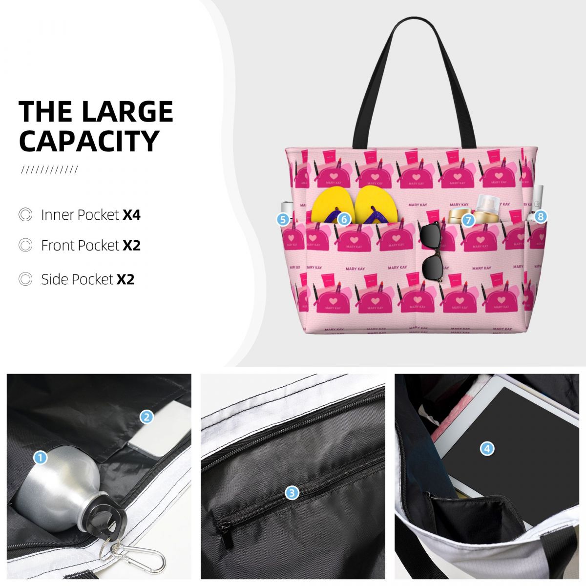 Torba plażowa Mary Kay, torba  – Yoga Fitness Tote recenzja i cena