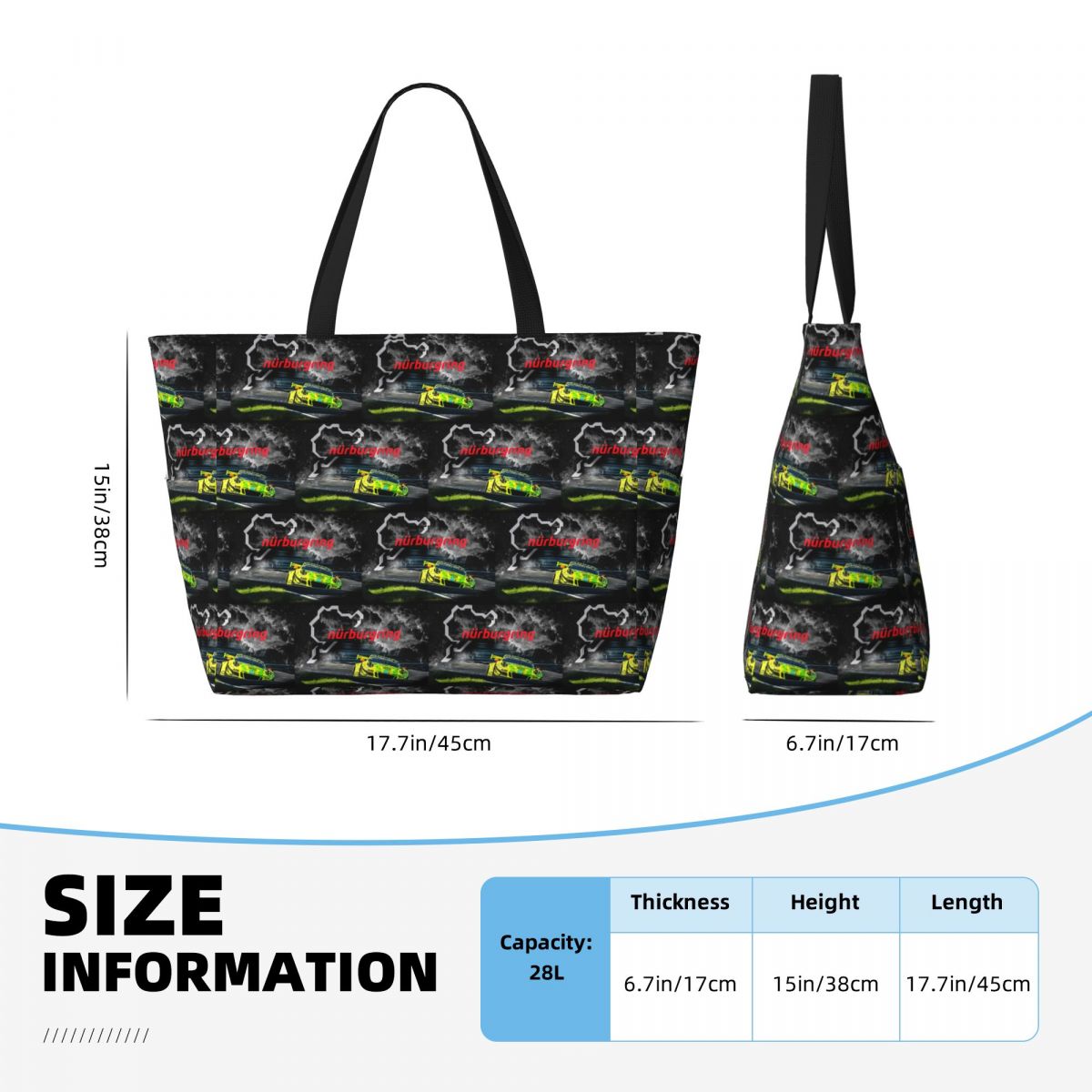 Torba plażowa z nadrukiem Nurb – Yoga Fitness Tote recenzja i cena