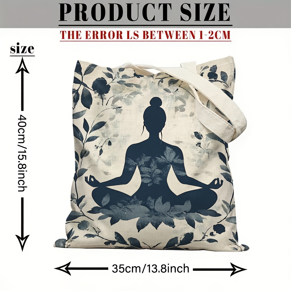 Torba na ramię z płótna z moty – Yoga Fitness Tote recenzja i cena