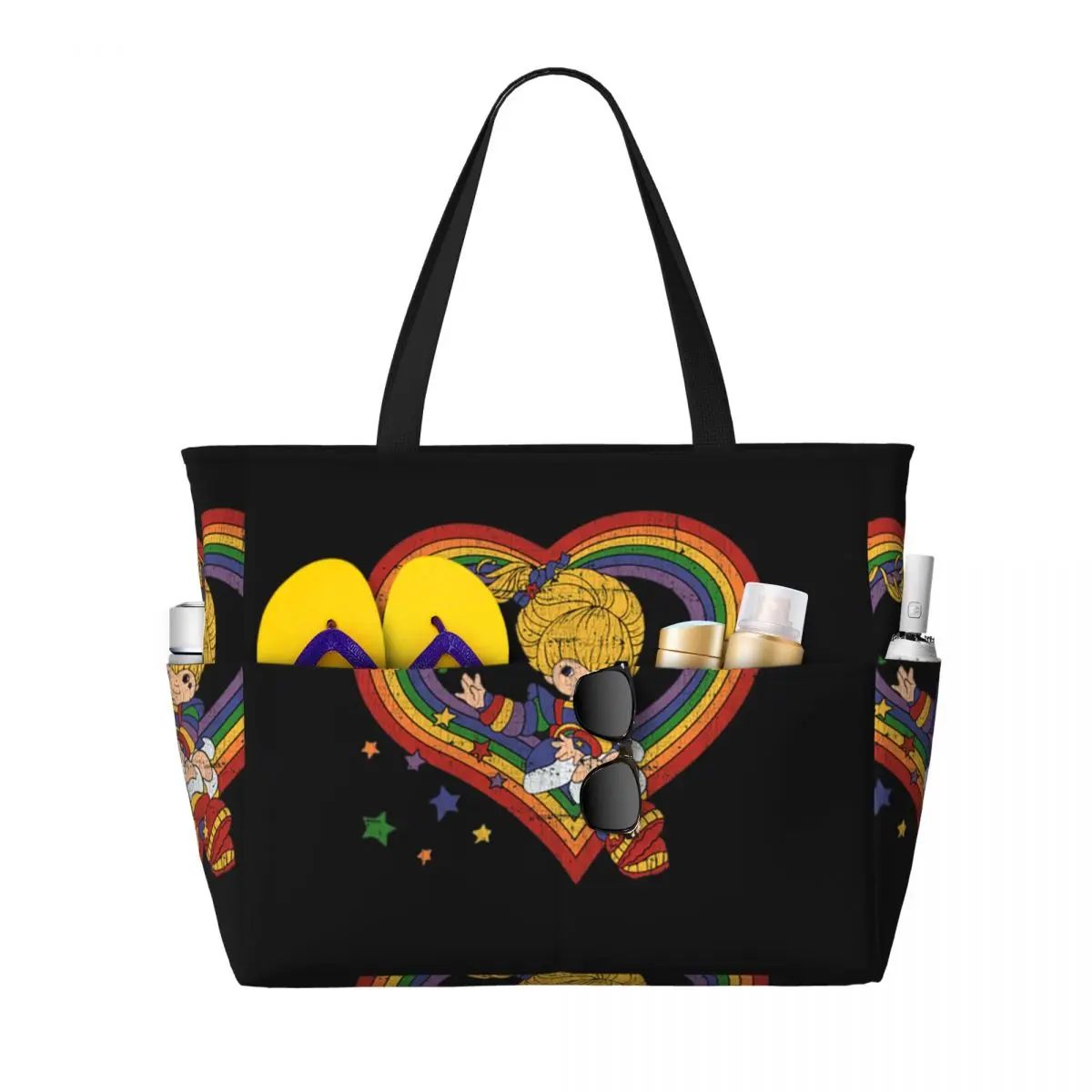 Torba plażowa Rainbow Brite z  – Yoga Fitness Tote recenzja i cena