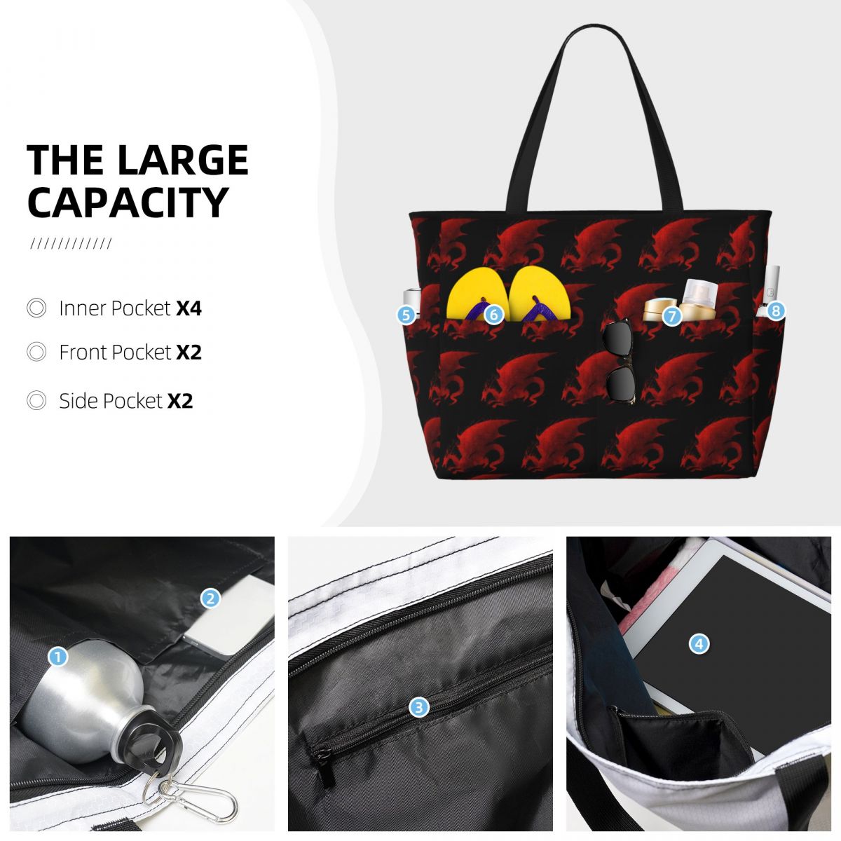 Torba plażowa Dragon Age Origi – Yoga Fitness Tote recenzja i cena