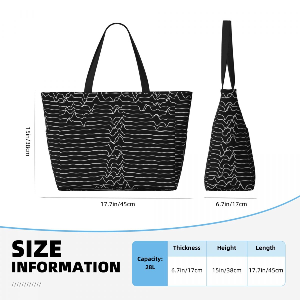 Torba plażowa Joy Division Unk – Yoga Fitness Tote recenzja i cena