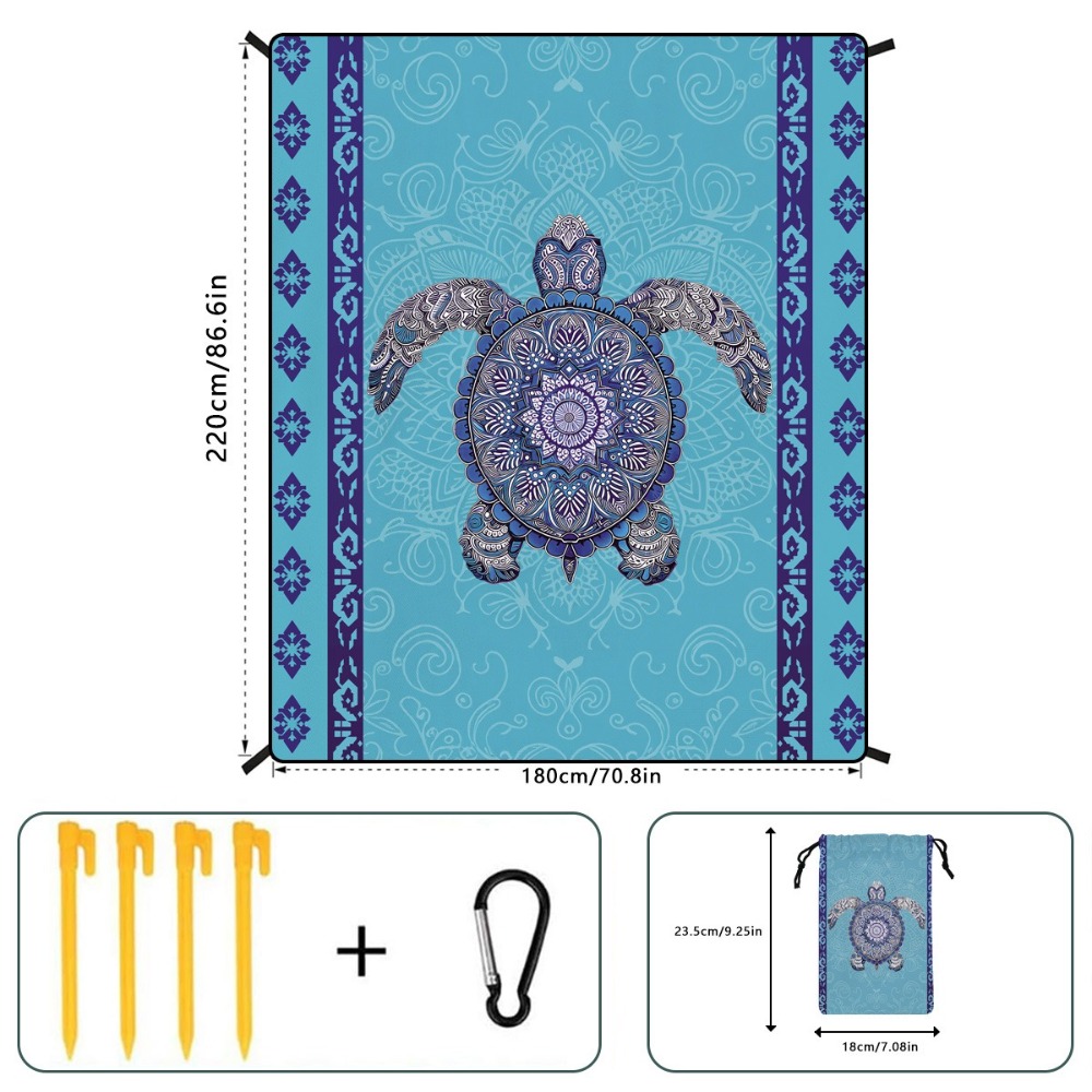 Ręcznik plażowy z motywem palm – Yoga Mat For Fitness recenzja i cena